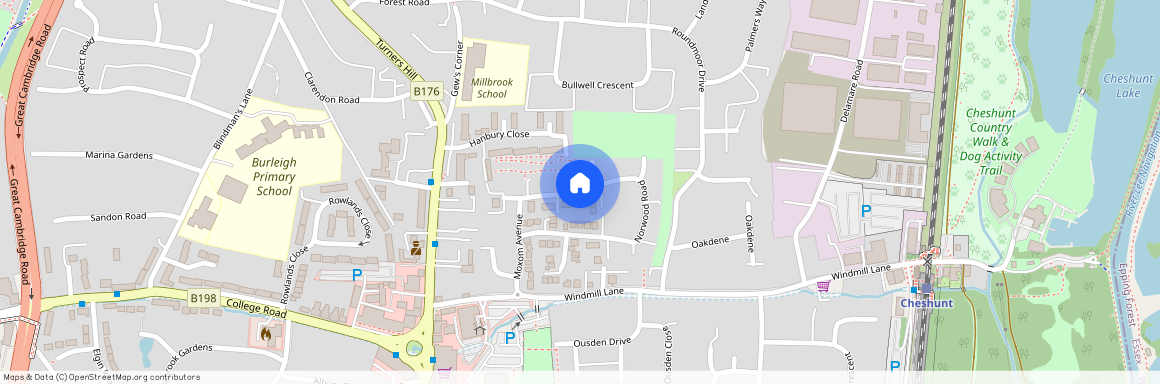 Norwood Road Target, Waltham Cross EN8