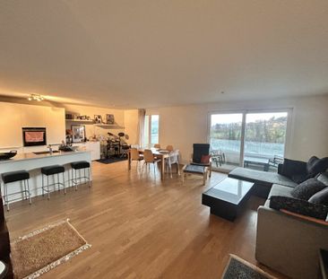 Beau volume pour ce 3.5 pièces avec une vue sur le lac et les monta... - Foto 2