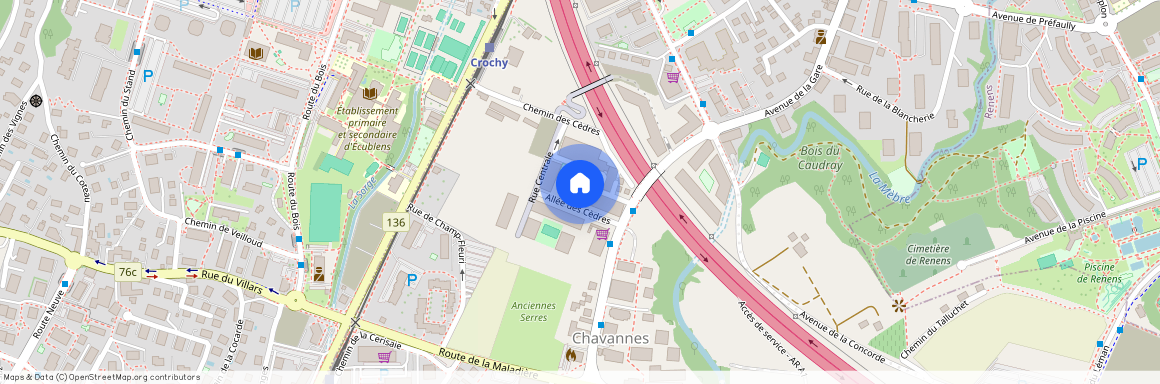 Allée des Cèdres 10, 1022 Chavannes-près-Renens