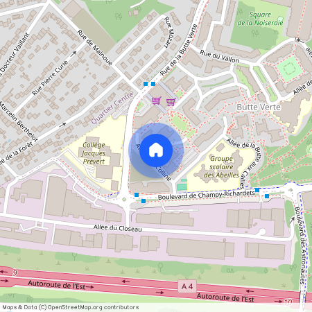 Allée de la Colline, Francja, Noisy-Le-Grand