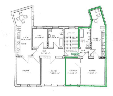 3-Raumwohnung in Bahnhofsnähe - Photo 1