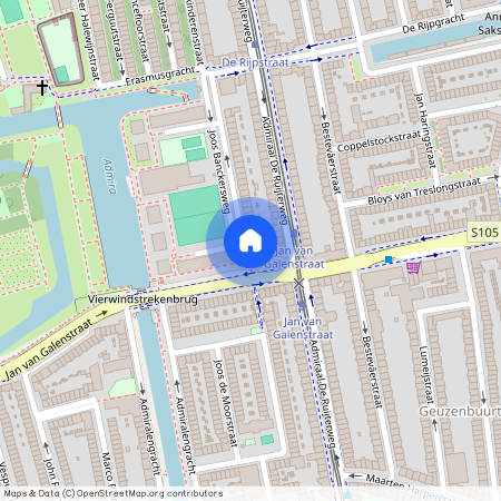 Joos Banckersweg 3-2, Erasmusparkbuurt-Oost, 1056EM, Amsterdam