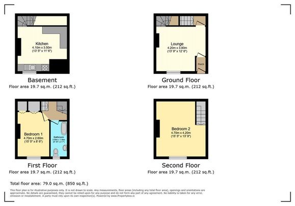 2 bedroom terraced house to rent - Photo 1
