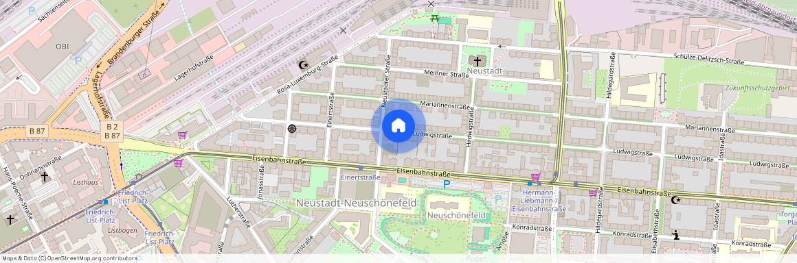 Ludwigstraße, 04315 Leipzig - Neustadt-Neuschönefeld