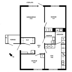 Radhus | 3 rum och kök | Lövåsvägen 45 | 449 50 Alafors - Foto 3