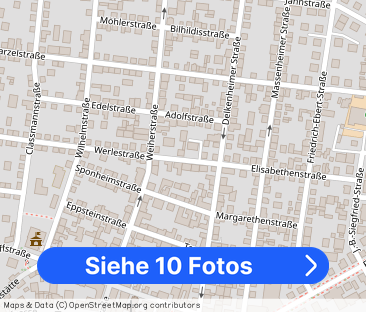 Hochheim, schicke Zweizimmerwohnung mit Balkon und Einbauküche - Foto 1