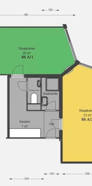 Chambre Van Meekerenstraat, Oud Crooswijk, Rotterdam - Photo 2