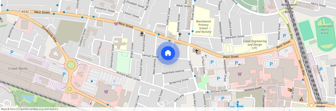 Room 2 @ 23 Samuel Street, Crewe, CW1
