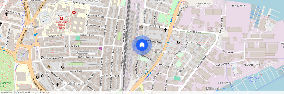 |Ref: R152414 |, Radcliff Road, Southampton, SO14 0PN