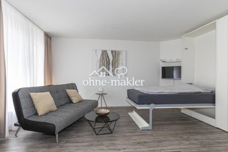 Gemütliche, voll möblierte 1-Zimmer-Wohnung in ruhiger Lage mit Parkplatz - Photo 2