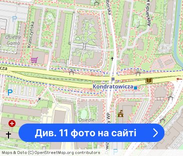 Dwa oddzielne pokoje bezpośrednio przy stacji metra Kondratowicza 41 - Фото 1