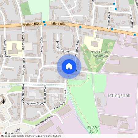 Taylor Road, Wolverhampton, West Midlands, WV4