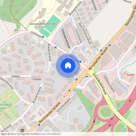 9016, St. Gallen, Zilstrasse, 76
