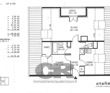 Location Appartement 2 pièces 49m² METZ 57000 - Photo 1