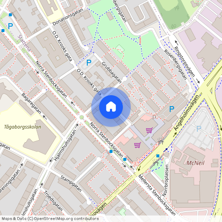 O D Krooks gata 23, Helsingborg