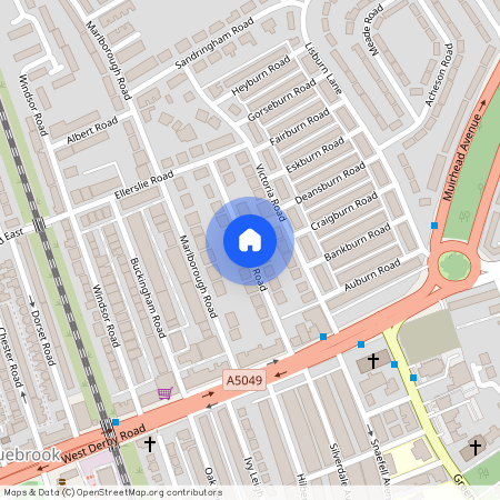 Osborne Road, Liverpool, Merseyside, L13