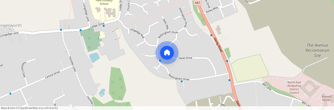 41 Hazel Drive, Wingerworth, Chesterfield, S42 6NE