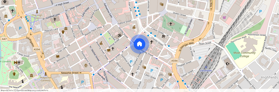 Charles Apartments, Granby Street, Leicester, LE1