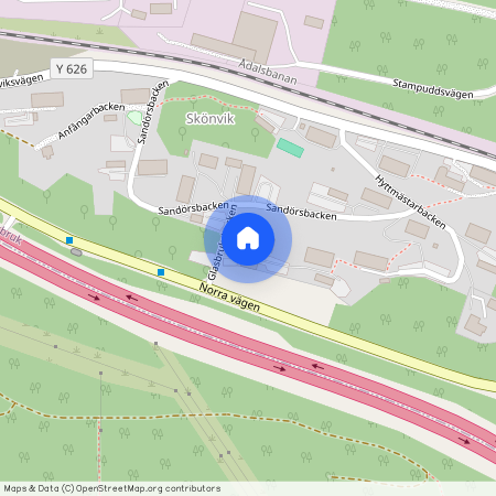 Glasbruksbacken 1, Sundsvall