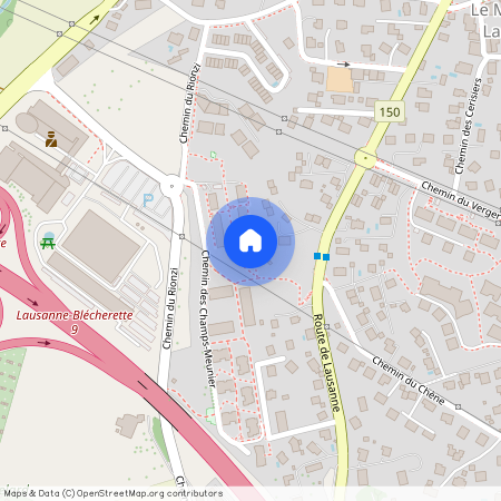 Chemin des Champs-Meunier 5, 1052 Le Mont-sur-Lausanne