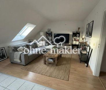 Helle Dachgeschosswohnung in bester Lage von Neuss inklusive Küche - Foto 1