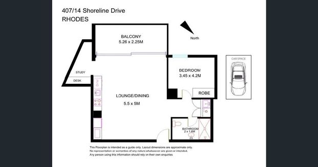 Mirvac-Built | Waterside Location | 1-Bedroom Apartment with Study - Photo 1