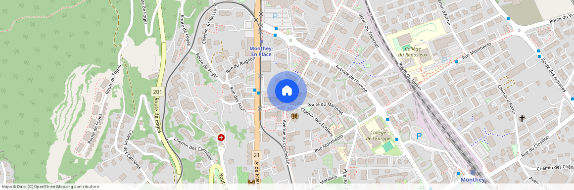 Av. du Crochetan 41, 1870 Monthey