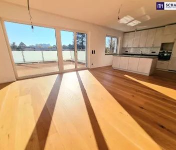 Lebensqualität pur im Dachgeschoss mit Terrasse und Garten! 4 Zimmer + Hochwertige Materialien + Viel Grün und Ruhe + Toller Blick! Ihr Rückzugsort mit WOW-Effekt! - Foto 1