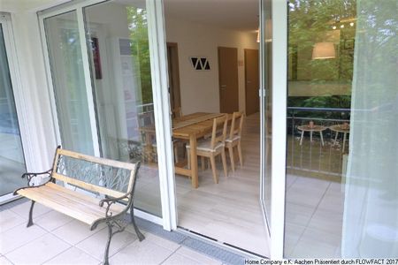 Kohlscheid: Barrierefreie, möblierte 2-Zimmerwohnung mit Balkon - Photo 3