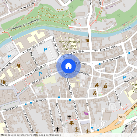 Rue Coronmeuse, 40-42, 3G, 4800, Verviers