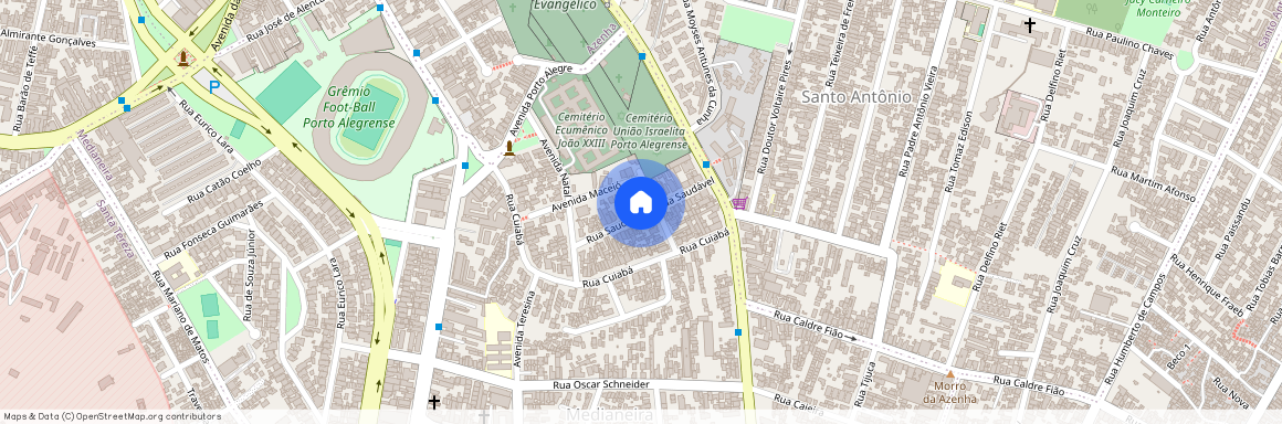 Medianeira, Porto Alegre, RS, 90880140