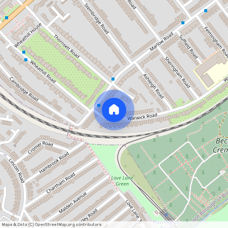 Warwick Road, Anerley, London, SE20