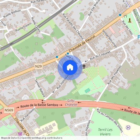 Rue Hanoteau, 61, 6060, Charleroi