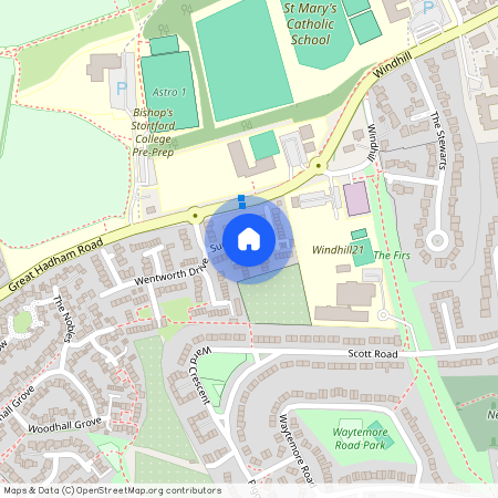 Sunningdale, Bishop's Stortford, Hertfordshire, CM23