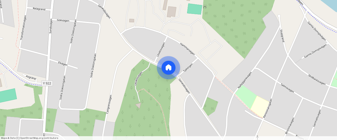 Genesåsvägen, Domsjö