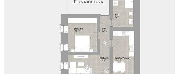 ERSTBEZUG: 2 Zi Wohnung 55m² in 97944 Boxberg - Schweigern - Photo 1