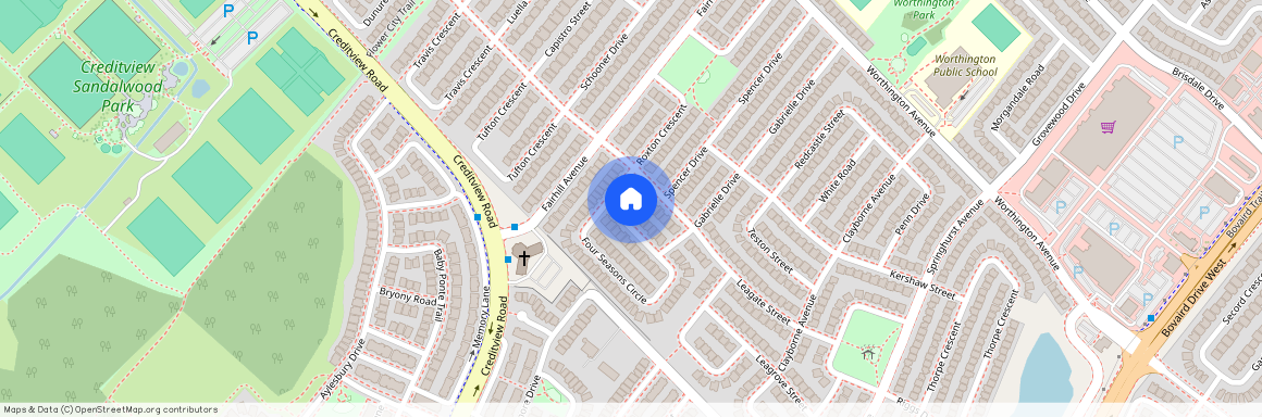 98 Four Seasons Circle, Brampton, Fletcher's Meadow