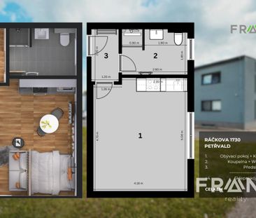 Pronájem bytu 1+kk 32 m2 - Photo 4