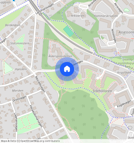 Fogdevägen **, Bagarmossen