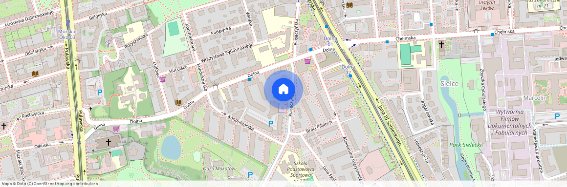 ul. Piaseczyńska, Sielce, Mokotów, Warszawa, mazowieckie