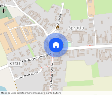 3-Raum-Wohnung auf dem Land in Sprotta - Foto 1