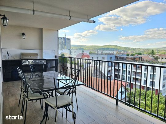 La alt nivel! Inchiriez LUX cu 3 camere, Terasa cu Gratar, Central - Fotografie 1