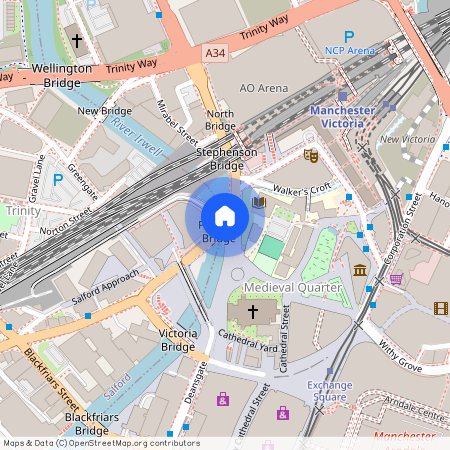 Chapel Street, Manchester, Greater Manchester, M3