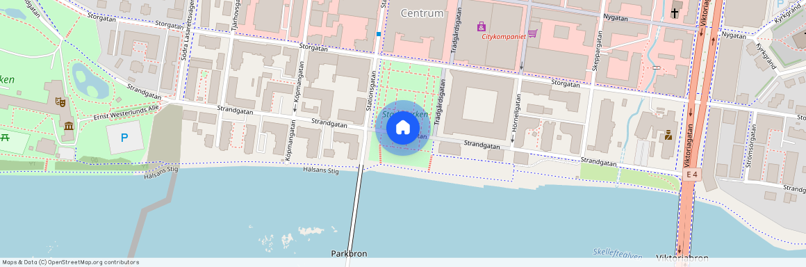 Strandgatan, Skellefteå