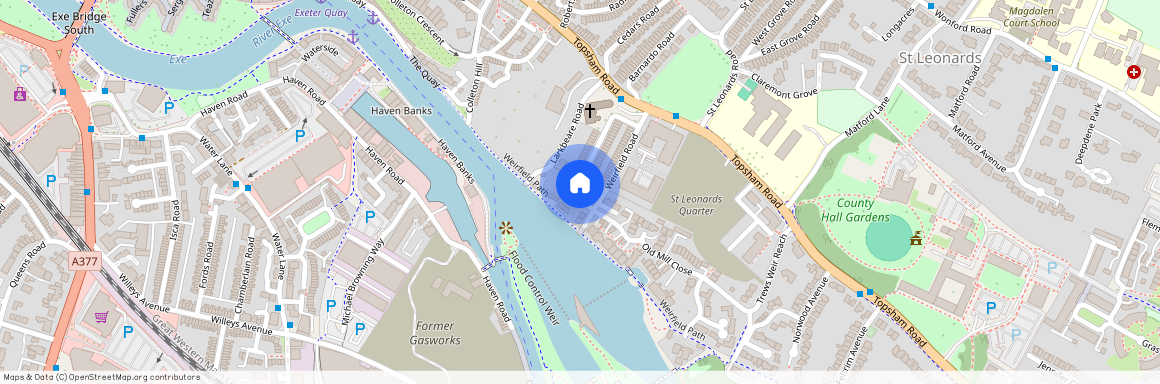 Weirfield Road, Exeter, EX2