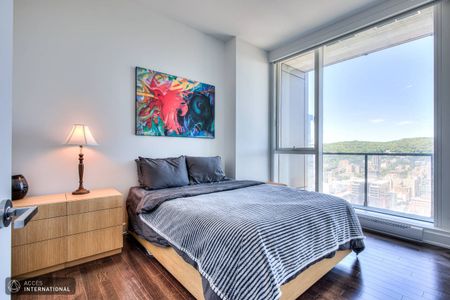 Fully furnished condo for rent | Downtown Montreal - Photo 2