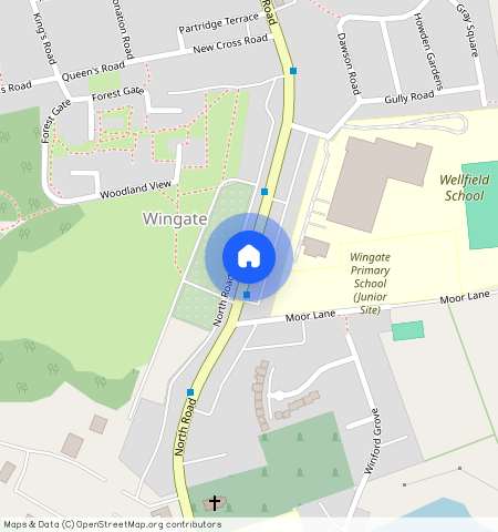 North Road West, Wingate