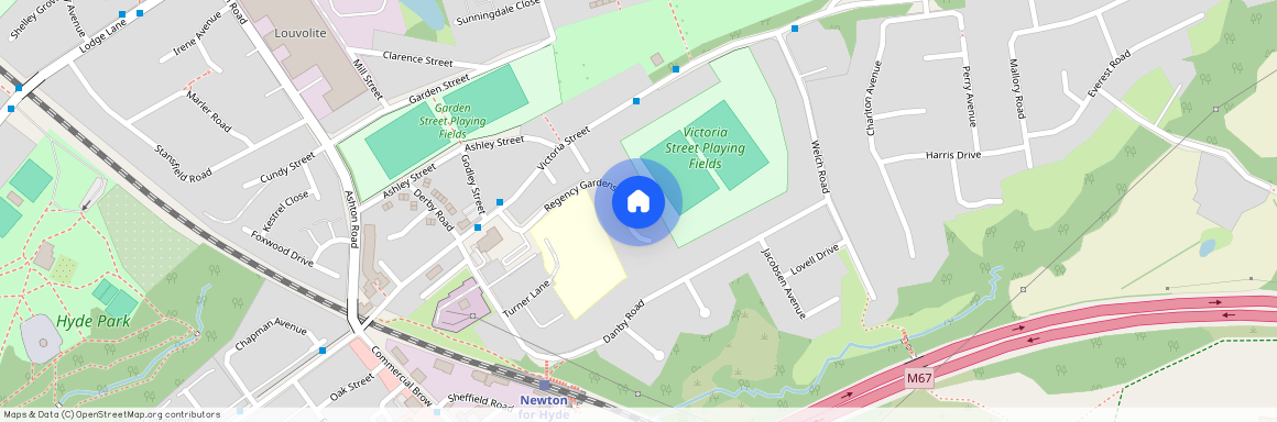 Regency Gardens, Hyde, Cheshire, SK14