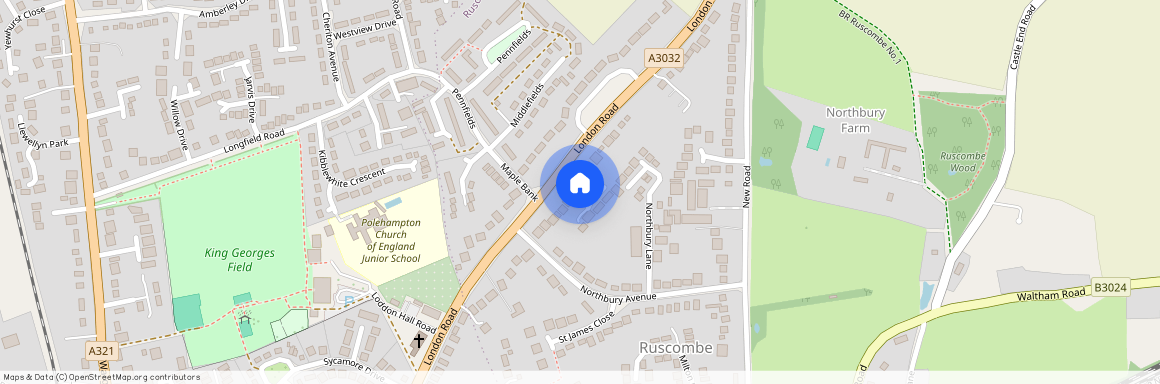 Russett Gardens, Ruscombe, Twyford, Berkshire, RG10