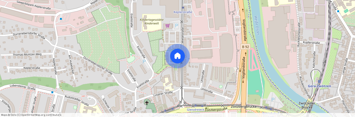 Wiesestraße 232, Gera